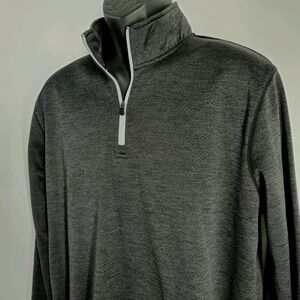 Head Golf 1/4 Zip Pullover Men's Size Large Dark Gray Travel Casual Vacation